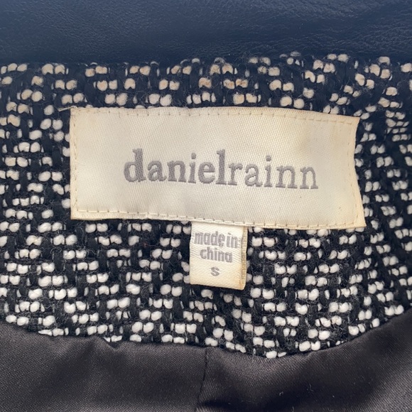 Anthro. Daniel Rainn herringbone black vest size small - Picture 11 of 15